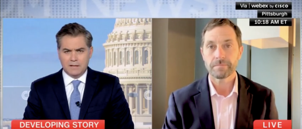 CNN’s Jim Acosta Suggests Trump Is ‘Politicizing’ Thirteen Service Members By Visiting Arlington National Cemetery